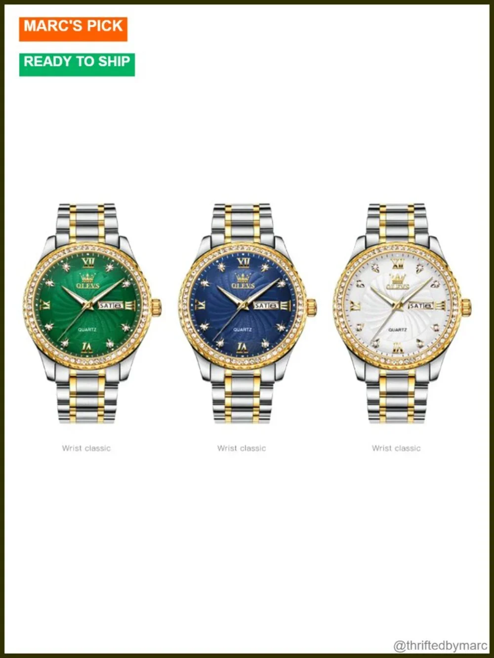 Chronograph Business Dress Quartz Stainless Steel Waterproof Luminous Date
